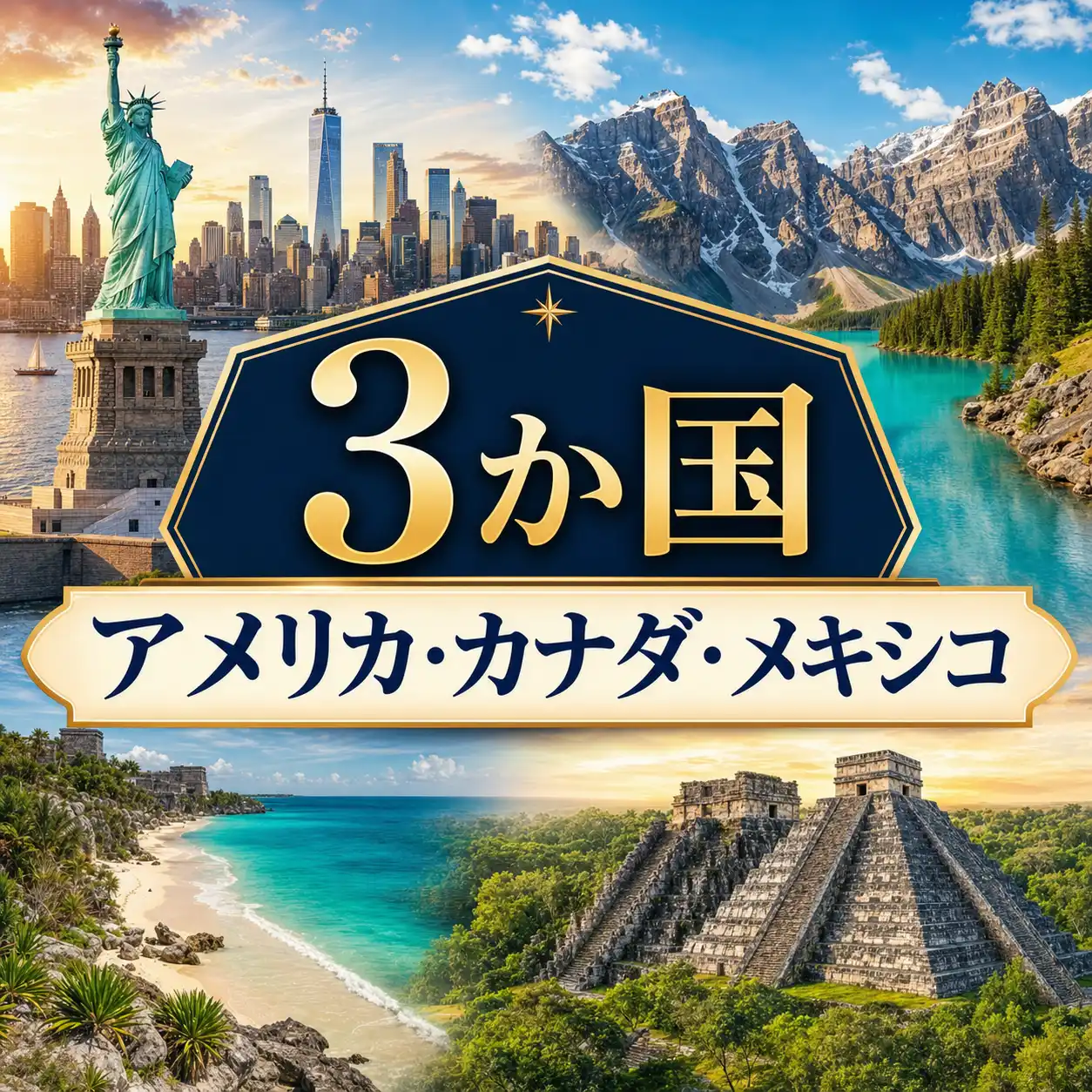 アメリカ、カナダ、メキシコ eSIM